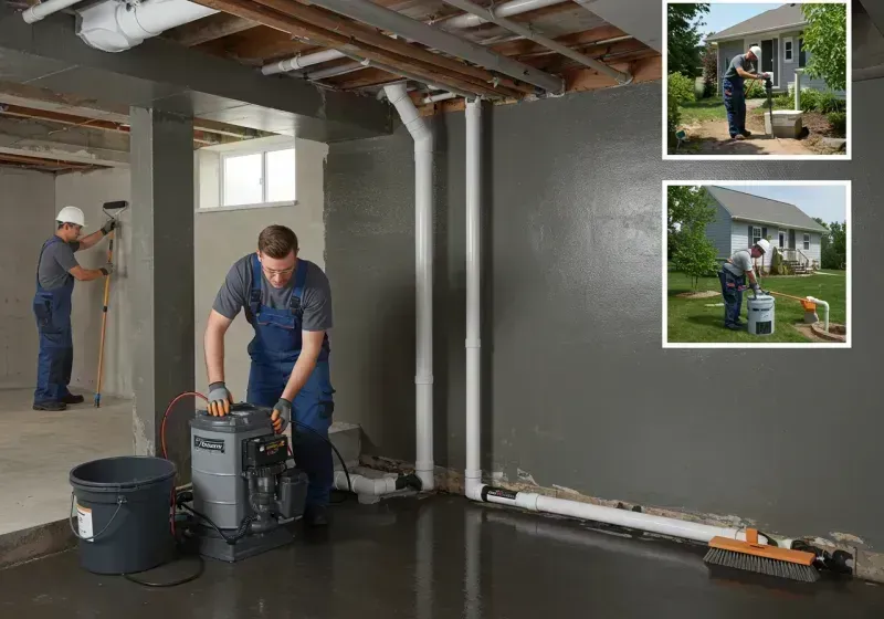 Basement Waterproofing and Flood Prevention process in Fife Heights, WA